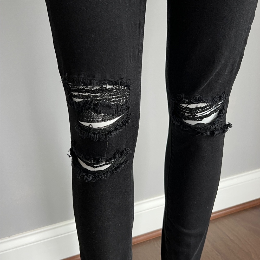 PAIGE Margot Ankle Raw Hem Skinny Jeans - Picture 3 of 10